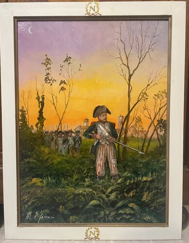 Arcole 1796 von Mario Ferrari, Malerei kaufen auf Singulart