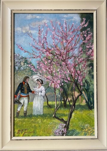 Napoleone e Giuseppina von Mario Ferrari, Malerei kaufen auf Singulart