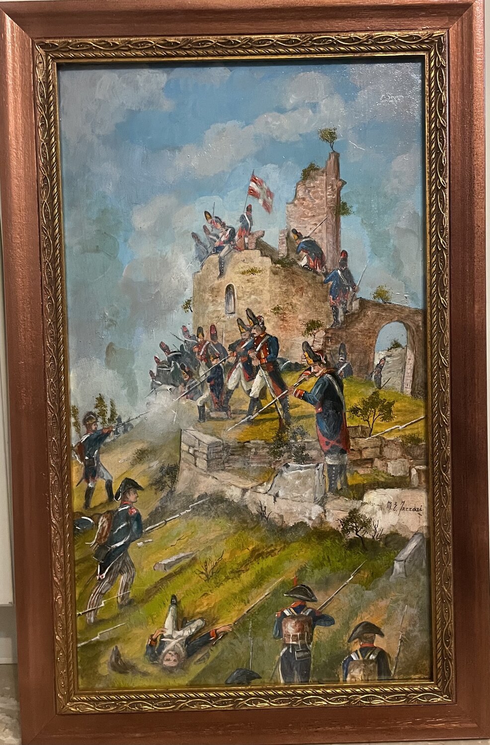 Combattimento di Cosseria Mario Ferrari