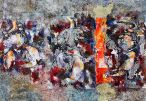 L'aurore des yeux di Lucile Travert, Pittura in vendita su Singulart