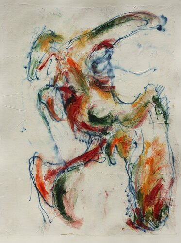 Nu d'encre et de pigment di Lucile Travert, Opera su carta in vendita su Singulart