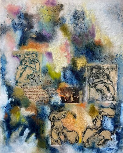 Symbiosis di Lucile Travert, Pittura in vendita su Singulart