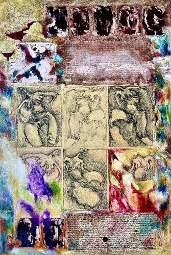Erased time van Lucile Travert, Schilderij te koop op Singulart
