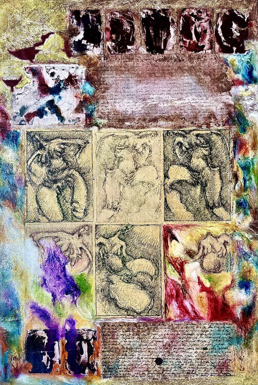 Erased time Lucile Travert