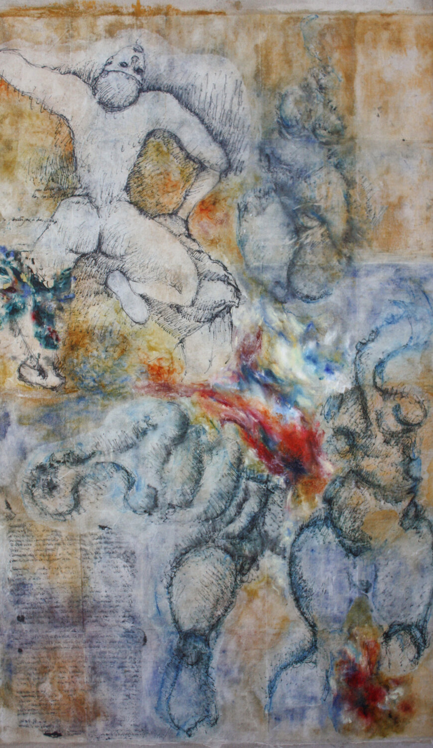 L'Homme qui tombe Lucile Travert