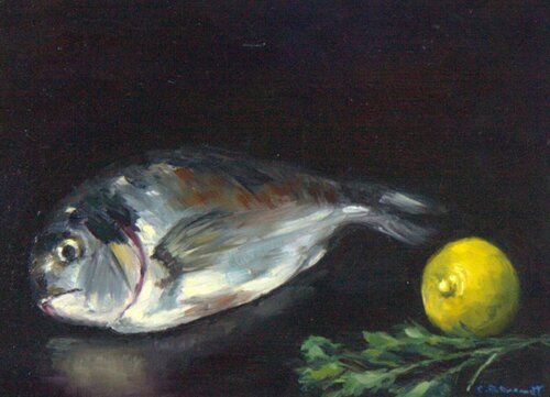 Carpe by Claudine BONNET, Painting for Sale on Singulart