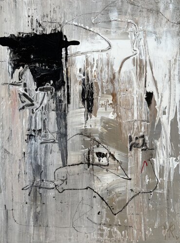 Pulse of Silence di Martina Rüdiger, Pittura in vendita su Singulart