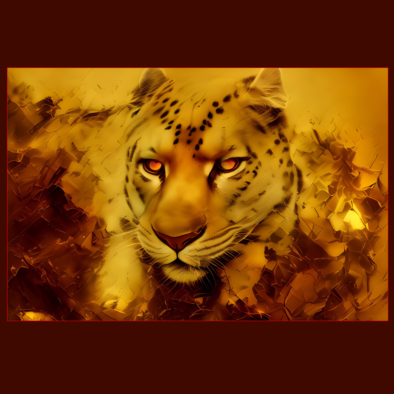 Carnivora Tiger, Animal & Wildlife Wall Decor Danny Whitfield Digitaal te koop