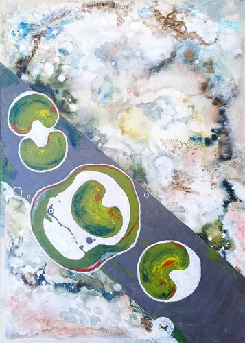 Life is Coming by Monika Nun, Painting for Sale on Singulart