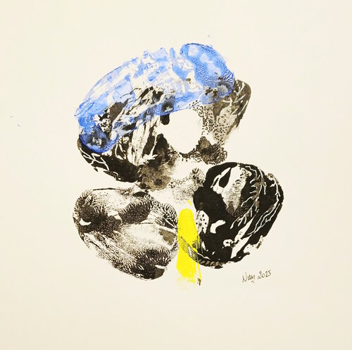 Lady Like a Pressed Flower de Monika Nun, Dibujo a la venta en Singulart