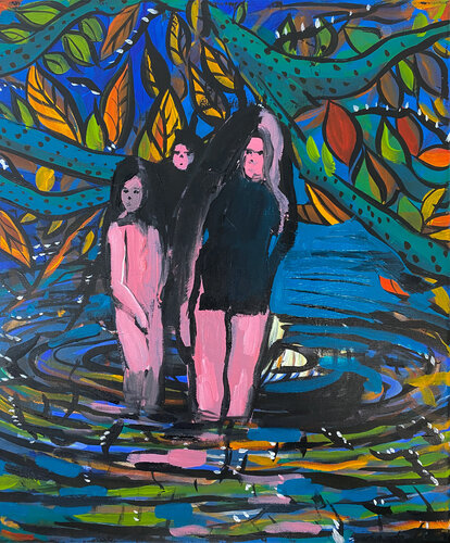 Lago Azul de Maikel Sotomayor, Pintura a la venta en Singulart