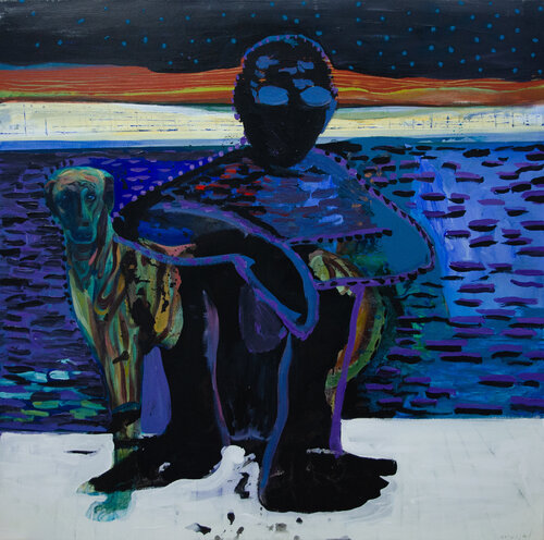Reunión en el agua de Maikel Sotomayor, Pintura a la venta en Singulart