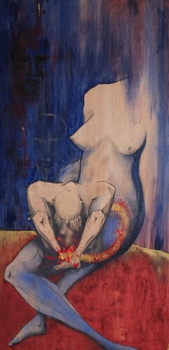 Belly button di Peter Moens, Pittura in vendita su Singulart