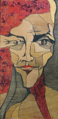 Klein portret by Peter Moens, Painting for Sale on Singulart