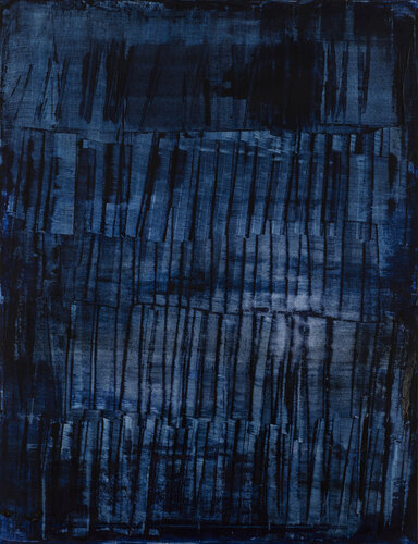 Strates de nuit bleue de Catherine Gioria, Pintura a la venta en Singulart