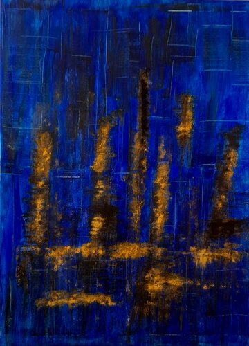 Piliers II van Catherine Gioria, Schilderij te koop op Singulart