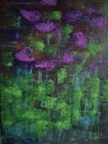 Jardin secret van Catherine Gioria, Schilderij te koop op Singulart