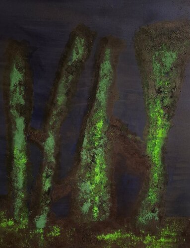 Piliers lumineux de Catherine Gioria, Pintura a la venta en Singulart