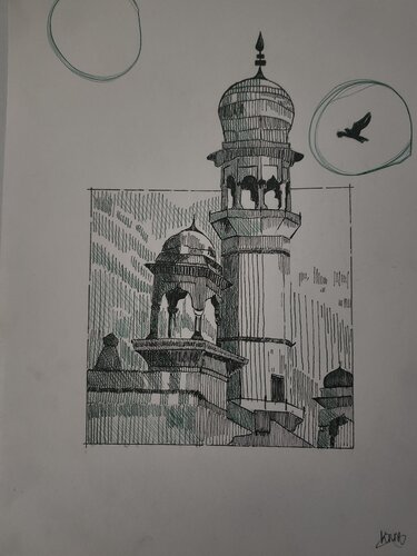 Where the Sky Rests von Kosha Mehta, Werk auf Papier kaufen auf Singulart