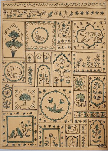 Where Flowers Meet the Wild di Kosha Mehta, Opera su carta in vendita su Singulart