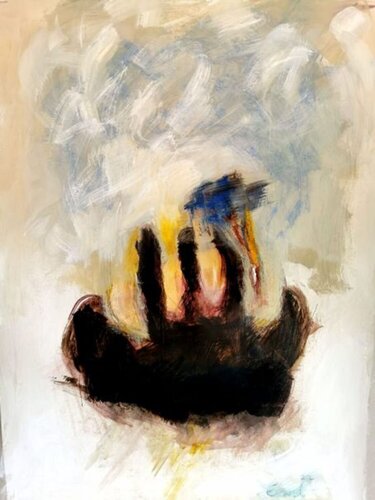 Feuer par Ernst Wieltschnig, Peinture en vente sur Singulart