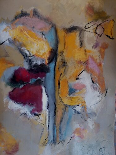 Farbenexplosion van Ernst Wieltschnig, Schilderij te koop op Singulart