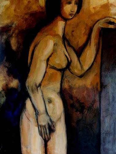 Madmoiselle D `Or de Ernst Wieltschnig, Pintura a la venta en Singulart