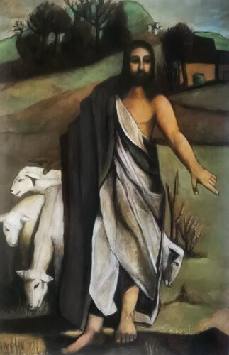 The Shepard di Ernst Wieltschnig, Pittura in vendita su Singulart
