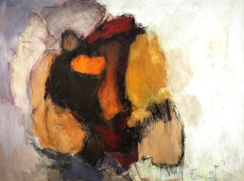 Orange di Ernst Wieltschnig, Pittura in vendita su Singulart