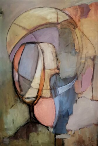 Kugelkopf par Ernst Wieltschnig, Peinture en vente sur Singulart