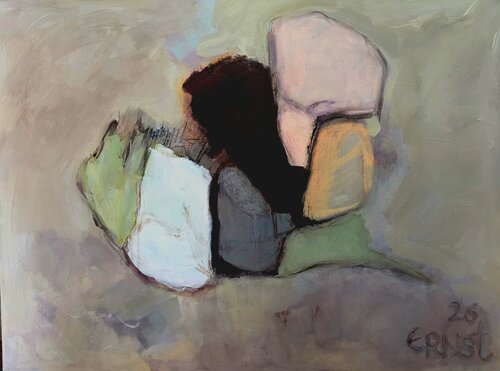 Farbengestik by Ernst Wieltschnig, Painting for Sale on Singulart