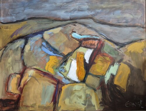 Farblandschaft par Ernst Wieltschnig, Peinture en vente sur Singulart
