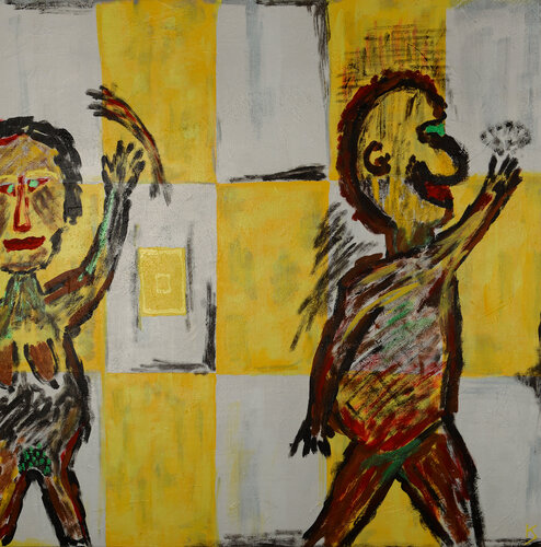 Streit van kurt schilling, Schilderij te koop op Singulart