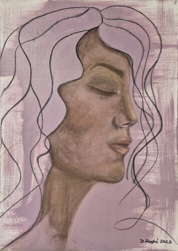 Violeta van Danijela Kostic, Schilderij te koop op Singulart