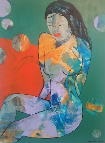 Little Miss Sunshine by Danijela Kostic, Painting for Sale on Singulart