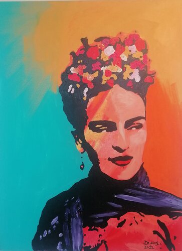 Frida by Danijela Kostic, Painting for Sale on Singulart