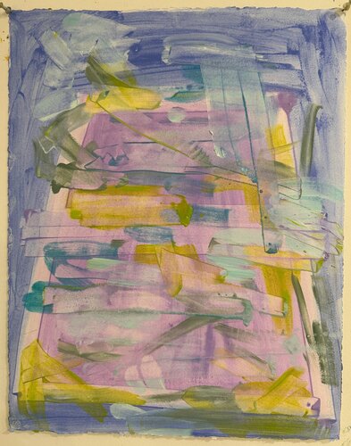 Lilac Court de Carrie Elston, Pintura a la venta en Singulart