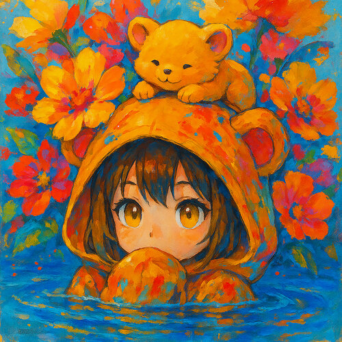 What We Hold When We Float van Miguel Paredes, Schilderij te koop op Singulart