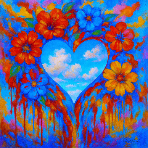 Where The Heart Breaths van Miguel Paredes, Schilderij te koop op Singulart