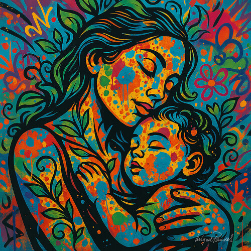 The Quiet Work of Love van Miguel Paredes, Schilderij te koop op Singulart