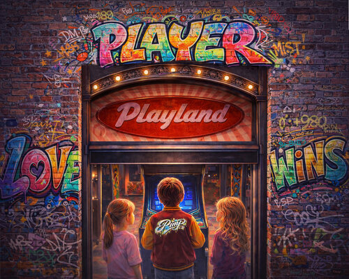 Love Wins Player de Miguel Paredes, Pintura a la venta en Singulart