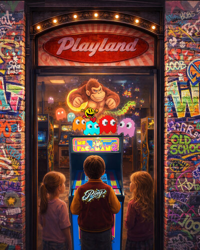 PLAYLAND by Miguel Paredes, Painting for Sale on Singulart