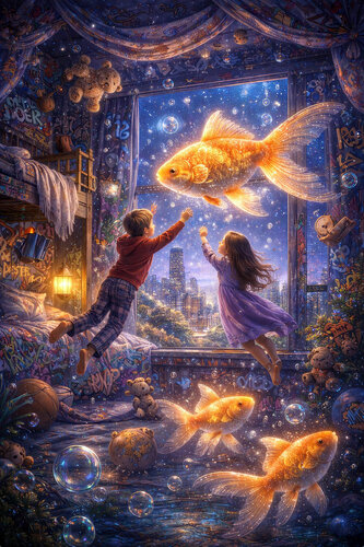 DREAMS WITHOUT GRAVITY di Miguel Paredes, Pittura in vendita su Singulart