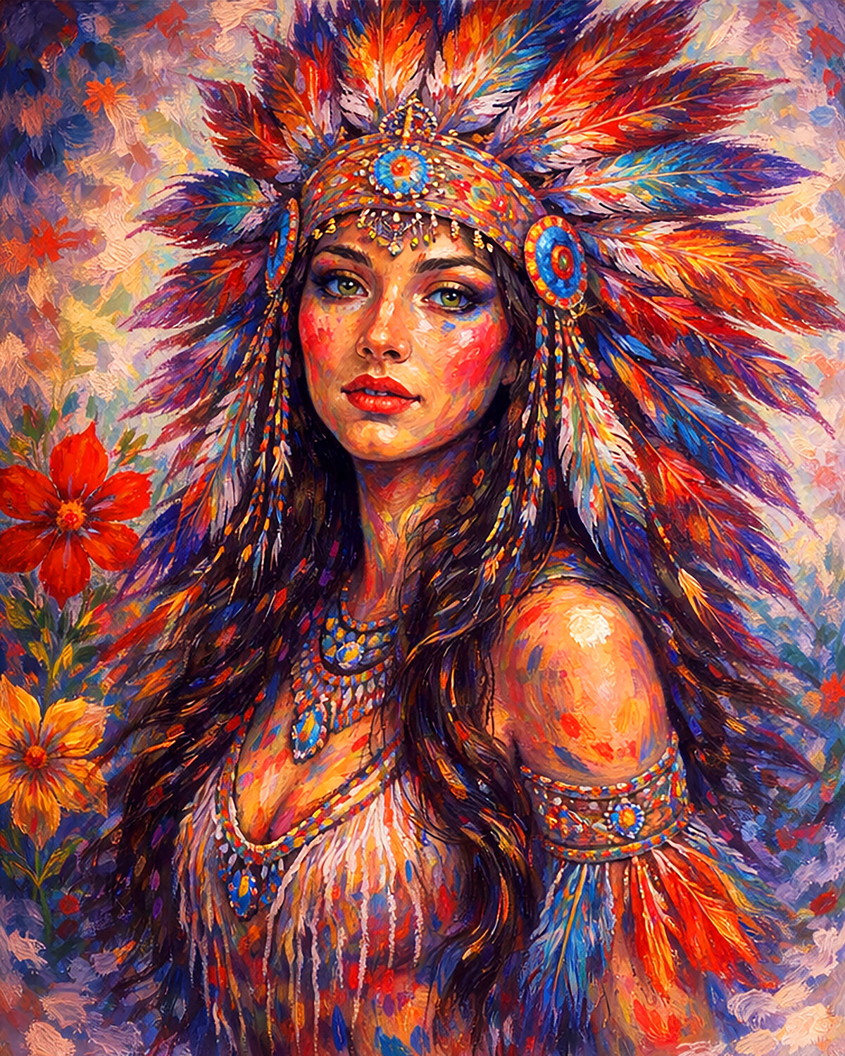 Her Strength In Color Miguel Paredes