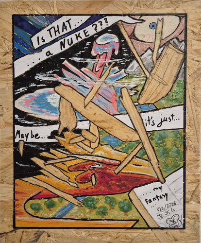 OSB-Manga van Kim Niklas George, Schilderij te koop op Singulart