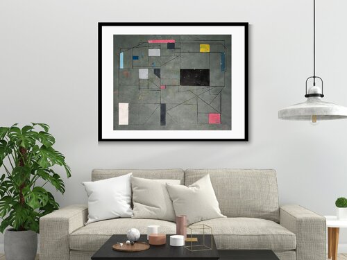 Constructed Silence par nicholas molloy, Peinture en vente sur Singulart