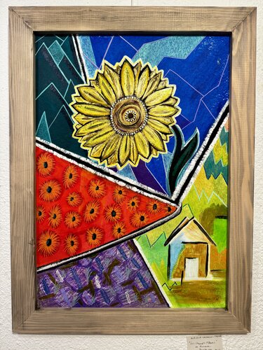 Les Champs Fleuris de Provence van Alessia Casarini Trygved, Schilderij te koop op Singulart