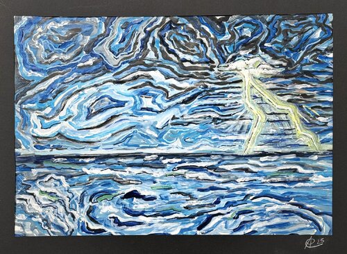 The Storm di Alessia Casarini Trygved, Opera su carta in vendita su Singulart