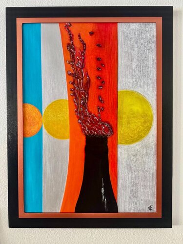 Explosion of life de Alessia Casarini Trygved, Pintura a la venta en Singulart