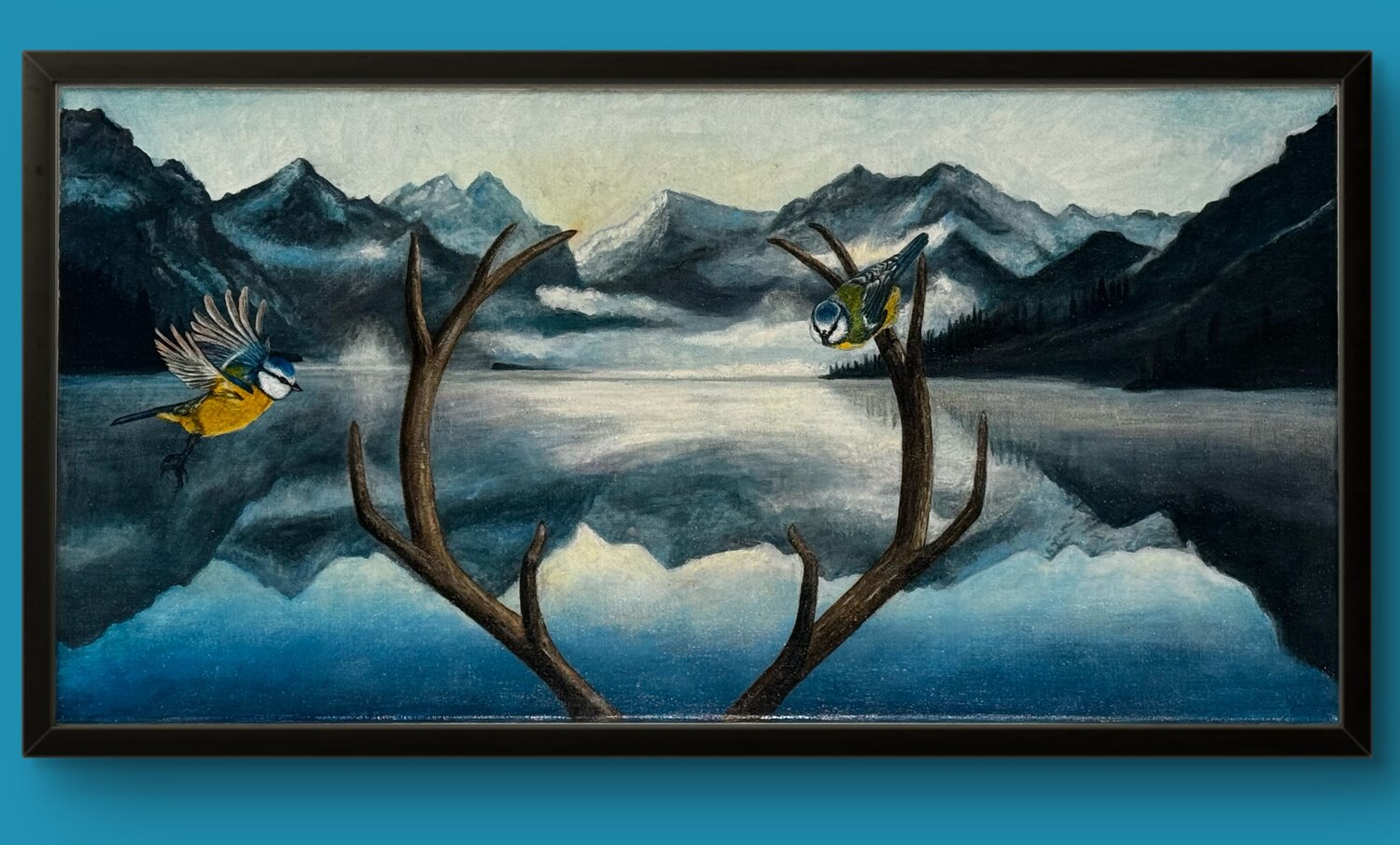 The Gardiens of Silence Alessia Casarini Trygved Originalgemälde zu verkaufen